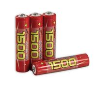 POS-Cardsysteme McPower 1.2V. 1500. NiMH. Type AAA. Lot de 4.