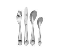 p os 29991049 Lot de 4 Couverts en Acier Inoxydable avec Motif Paw Patrol-Passe au Lave-Vaisselle-Couteau, Fourchette