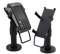 POS VALLEY Support Ergonomique pour Terminal de Paiement Ingenico DESK 3200/3500 - Support de Terminal de Paiement avec Poignée, Rotation 180°, Inclinaison 45°, TMontage pour Vis ou Adhésive