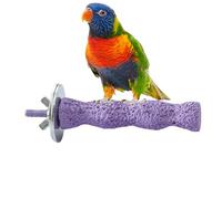 Posatoio Per Uccelli - Minerale Calcareo, Giocattolo Da Masticare Con Blocco Di Tartaro | Pietra Robusta Per La Cura Degli Uccelli Di Medie Dimensioni, Pietra Per La Cura Del Becco Di Pappagalli, Conu