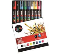 POSCA 8 Marqueurs Pointe Conique Moyenne