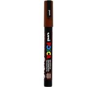 UNI-BALL Marqueur Pte conique fine POSCA PC3M 0,9 - 1,3mm Marron