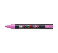 POSCA Lot de 6 Marqueurs PC5M pointe conique moyenne Rose Fluo