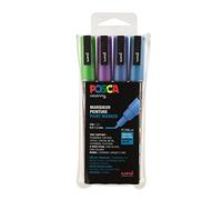 Posca Marqueurs PC3M Set de 4 – Pochette Paillettes froides