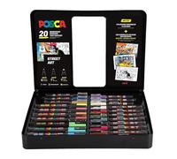 Posca - Malette - Street Graffiti - 20 marqueurs - PC11M - PC3M - PC5M