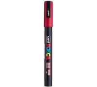 Posca Marqueur PC-3M Pointe conique fine 1,5 mm Rouge foncé