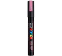 Uni Mitsubishi Pencil Marqueur peinture gouache Posca PC-5M Rose métallique