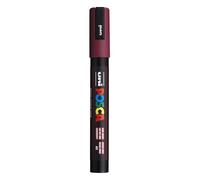 POSCA - Marqueur acrylique PC-5M rouge vin, pointe ronde 1,8-2,5 mm