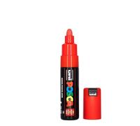 Posca Marqueur 181321 PC 7M - Pointe large conique 4,5-5,5 mm Rouge