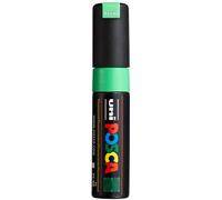 POSCA - Marqueur acrylique PC-8K à pointe biseautée large, vert fluo