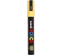Uni-Ball Posca - Lot de 12 marqueurs pointe moyenne conique PC5M JP Jaune Paille