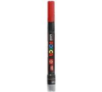 Uni-Ball Posca Brush PCF-350 Lot de 5 marqueurs Rouge