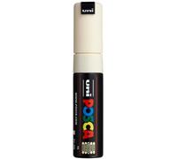 POSCA MARQUEUR IVOIRE BISAUTE LARGE 8MM