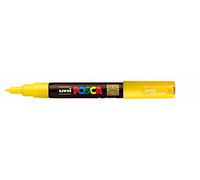 Marqueur Posca Jaune Paille Pc1mc Pointe Conique Extra-Fine