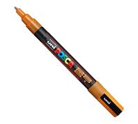 POSCA Marqueur PC3ML Pte conique fine en plastique Orange Pailleté