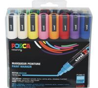 POSCA Marqueur pigmenté POSCA PC-5M Boîte de 16 pièces