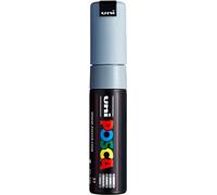 Posca Marqueur PC-7M – Pointe conique large 4,5–5,5 mm – Gris opaque