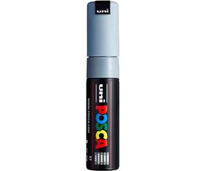 POSCA Marqueur pointe large conique PC7M G Gris | Marqueur à encre pigmentée à base d'eau, fort pouvoir couvrant, pour presque toutes les surfaces, pointe remplaçable