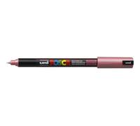 POSCA Marqueur Pte calibrée extra-fine POSCA PC1MR 0,7mm Rouge Métal