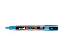POSCA Marqueur Pte conique moyenne POSCA PC5M 1,8-2,5mm Bleu Clair x 12