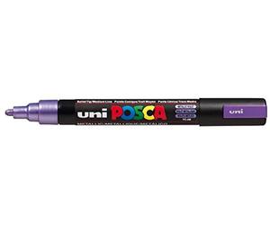 POSCA Marqueur Pte conique moyenne POSCA PC5M 1,8-2,5mm Violet Métal