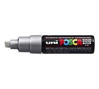 POSCA Marqueur Pte large biseautée POSCA PC8K 8mm Argent