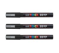 Posca - Marqueurs PC-3 M Uni-Ball - Gamme complète de 40 couleurs disponibles (Lot de 3)