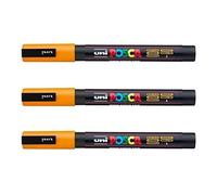 Posca - Marqueurs PC-3 M Uni-Ball - Gamme complète de 40 couleurs disponibles (Lot de 3)