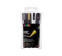 Marqueur PC-5M pointe moyenne - 4 couleurs ASS09