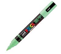 Posca Marqueur PC5BR – Pointe brush moyenne semi-flexible, peinture à base d'eau – Vert clair