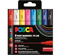 Posca – Marqueurs – Set de 8 – Modèle aléatoire
