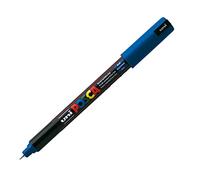 POSCA Osama Uni marker PC1 pointe extra fine avec trait de 0,7 mm couleur bleu