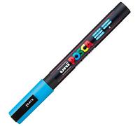 Posca PC-3 M fine marqueur - Noir Unité bleu clair