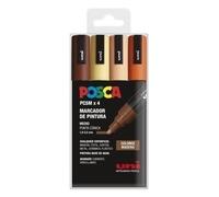 Posca Pc-5m/4c Multicolore 4 Pièces