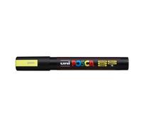 Posca PC-5M Marker Set - Yellow, idéal pour les projets créatifs, séchage rapide, résistant à l'eau et à la décoloration !