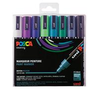 Uni-ball, Feutre, Crayon feutre PC-5M Set de 8 crayons froids