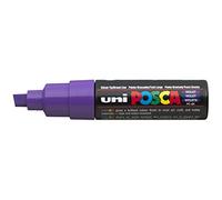 POSCA UNI-BALL Marqueur Pte large biseautée PC8K 8mm Violet