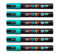 POSCA Uni-Ball PC-5M Lot de 12 balles Vert émeraude