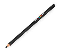 Posca Uni Crayon de couleur - Crayon de couleur professionnel à l'huile et à la cire - KPE-200 - Noir (24) - Simple