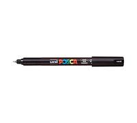 Posca Uni PC-1MR Marqueur peinture verre Pointe ogive 1 mm Noir