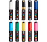 Posca Uni PC-8K Lot de 10 marqueurs de peinture