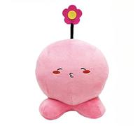 Poscope Rose Peluche, Poulpe Rose Mignon Courte en Peluche De 20 Cm / 7,9 Pouces Faites À La Main Ppcotton Souvenirs pour Les Fans D'anime Cadeaux (a)