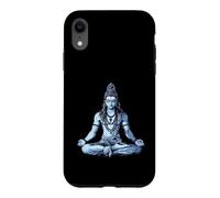 Pose Assise inspirée du Yoga Shiva Mahadev pour l'hindouisme Coque pour iPhone XR