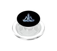 Pose Assise inspirée du Yoga Shiva Mahadev pour l'hindouisme PopSockets PopGrip pour MagSafe