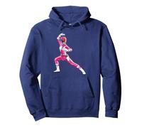 Pose d'action de Mighty Morphin Power Rangers Pink Ranger Sweat à Capuche