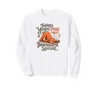 Pose de Yoga d'aujourd'Hui Sweatshirt