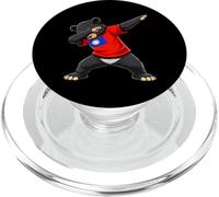 Pose d'un Ours formosien de Taïwan PopSockets PopGrip pour MagSafe