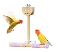 Poséation Des Oiseaux - Plate-forme D'escalade De Corde En Coton Pour Les Perroquets Jouets Volatils, Accessoires Naturels Exercice De Jeu De Cage | BALCON DU JARDIN EXTRÊME INTÉRIEUR POUR COCORIT AGA