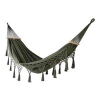 POSEDWRA Hamac Style Campagne balançoire Camping Fournitures de Plein air Chaise Suspendue en Plein air bohème Double Gland hamac