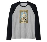 Poséidon, Dieu Grec Seigneur de la mer Tarot Art Manche Raglan